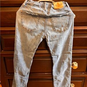 Abercrombie & Fitch Denim Jeans in Light Blue - Youth 13/14